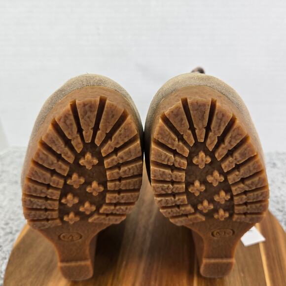 Michael Kors Rory Tan Suede Casual Lifestyle Daily Wedge Bootie Womens 10 M - Picture 10 of 13